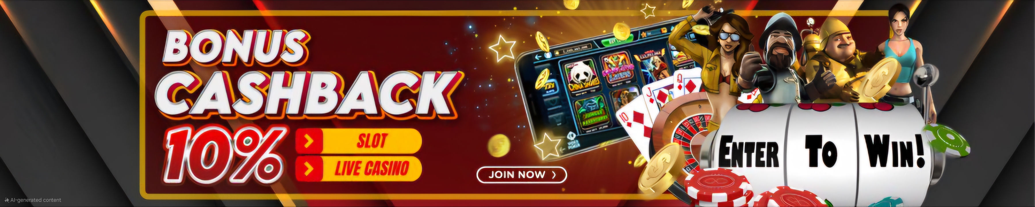 BONUS CASHBACK EXTRA GAMES 10%
